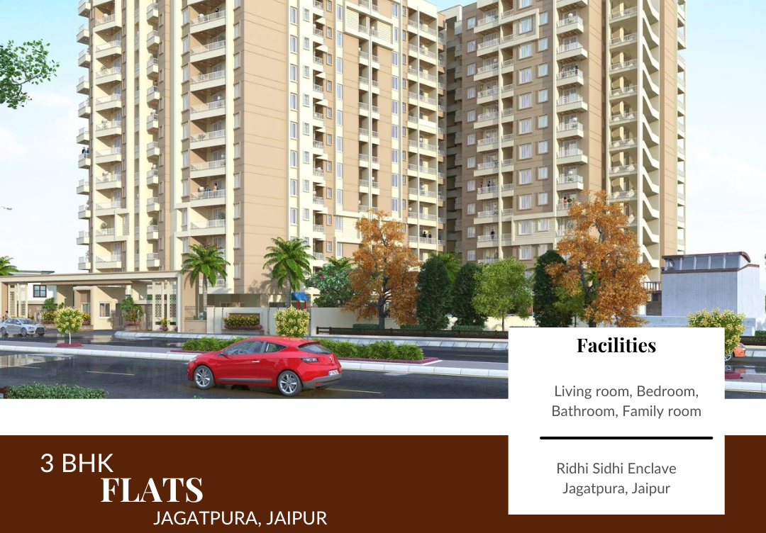 How to Design & Decorate Your 3 BHK Flat in Jagatpura, Jaipur