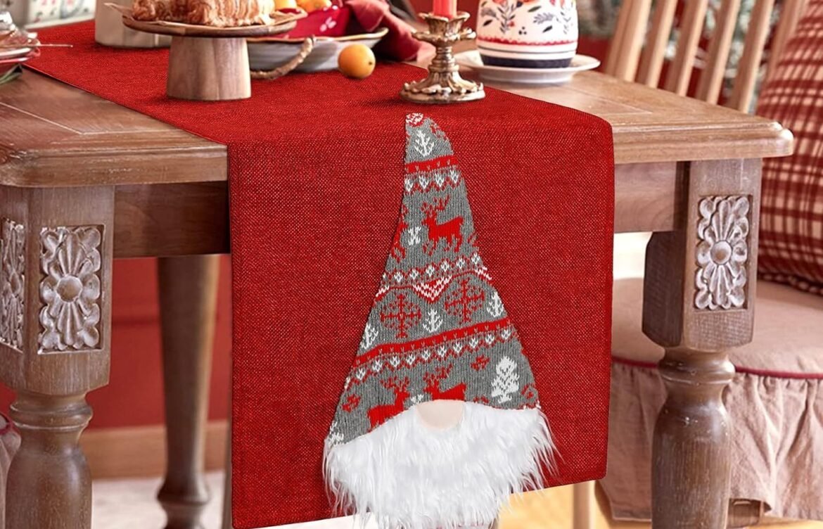 Add Holiday Cheer to Your Home with a Christmas Table Runner