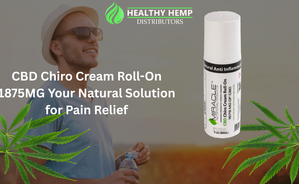 Buy CBD Chiro Cream Roll-On 1875MG for Pain Relief