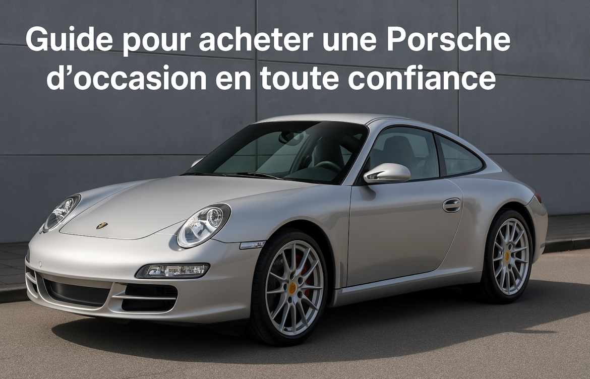 Guide pour acheter une Porsche occasion en toute confiance