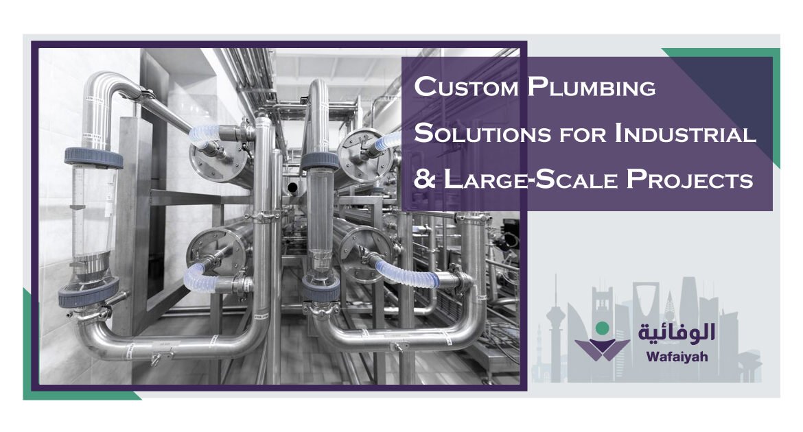Custom Plumbing Solutions for Industrial and Large-Scale Projects