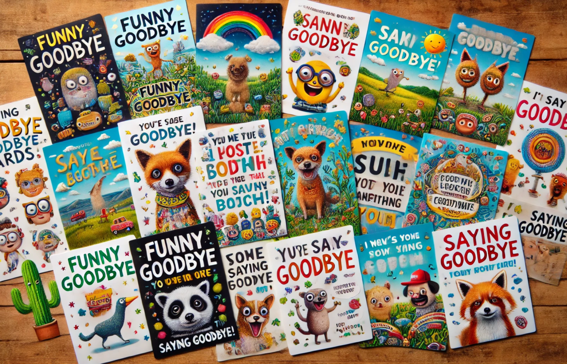 Saying Goodbye with a Smile and Funny Going Away Cards