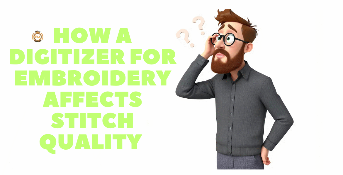 How a Digitizer for Embroidery Affects Stitch Quality