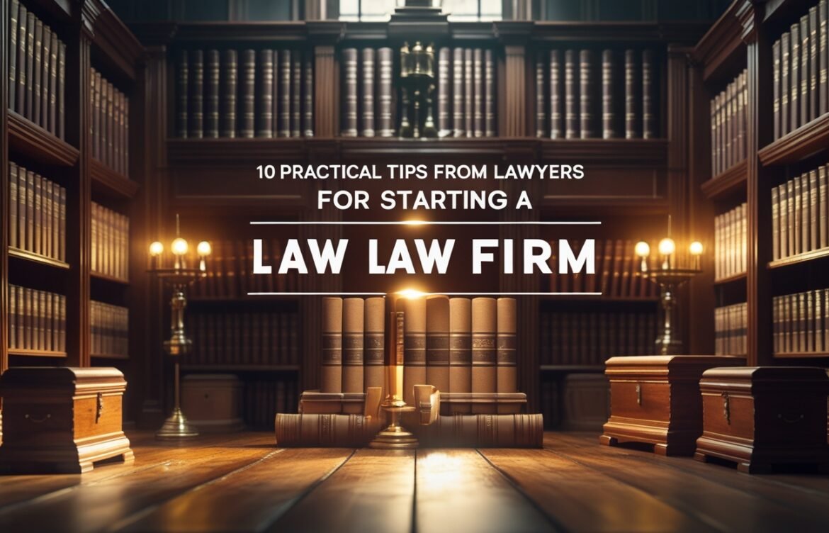 10 Practical Tips From Lawyers For Starting A Law Firm