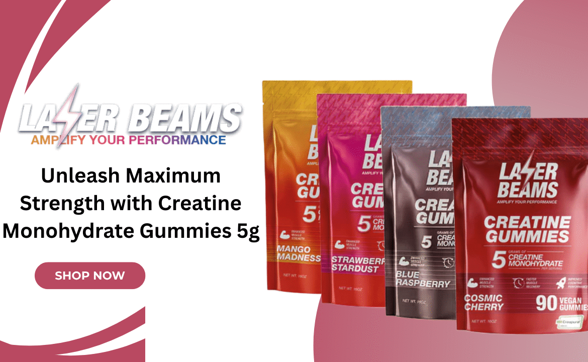 Unleash Maximum Strength with Creatine Monohydrate Gummies