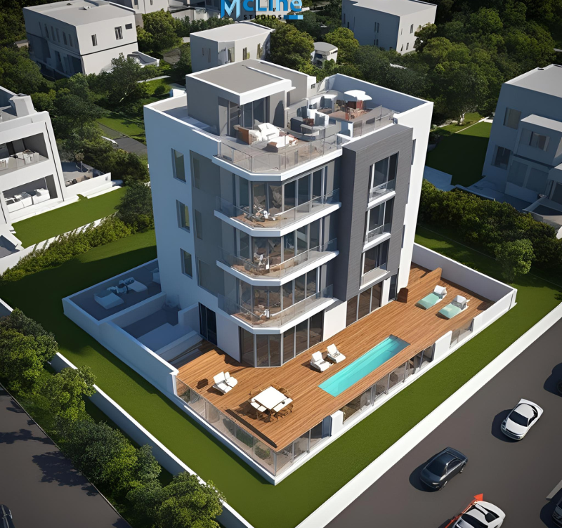 The Cost Benefits of Aerial 3D Rendering for Large-Scale