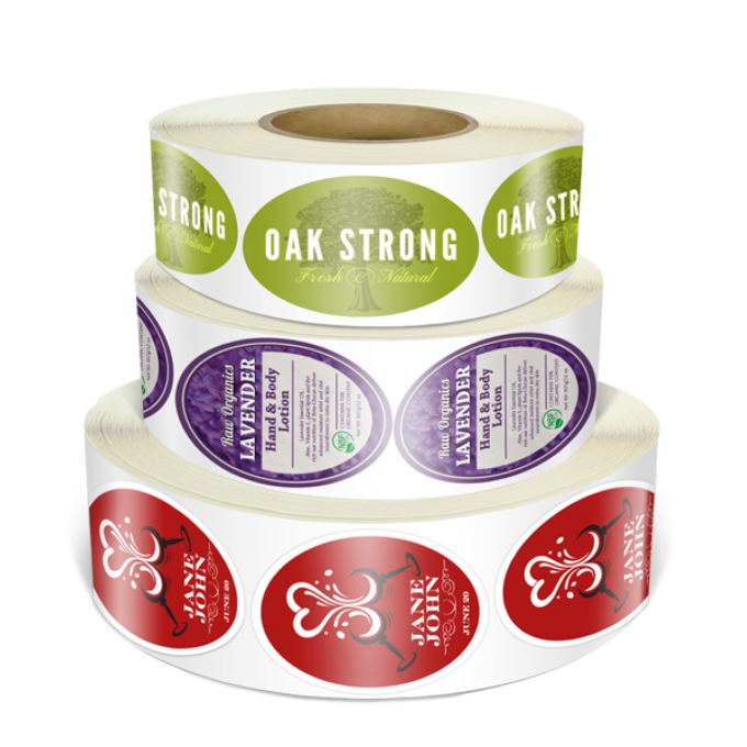Unlock the Power of Branding with Custom Oval Decals