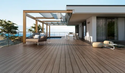 Outdoor Wooden Deck Flooring 
