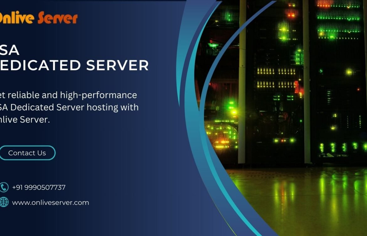 How USA Dedicated Server Hosting Enhances Website Speed and Security
